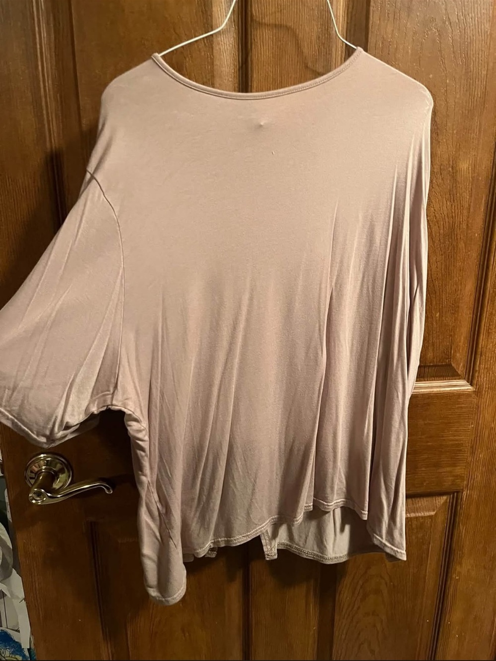Boohoo Soft short Sleeve Tee in beige